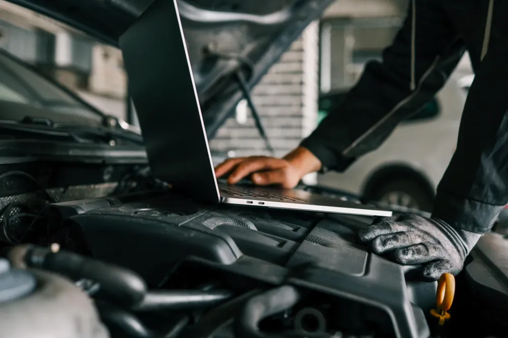 diagnostic electronique d'une voiture